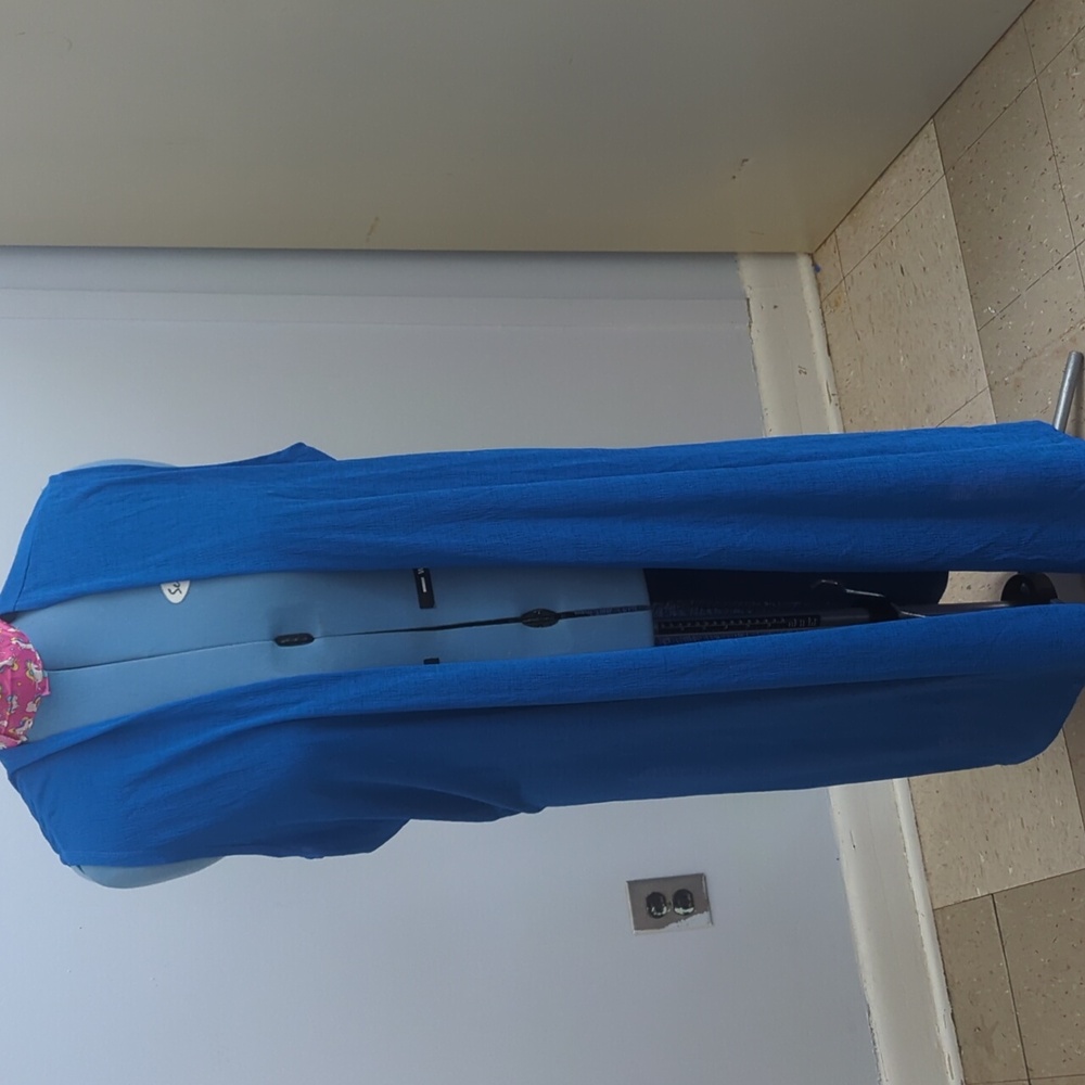 LuLaRoe Royal Blue Sleeveless Duster Vest